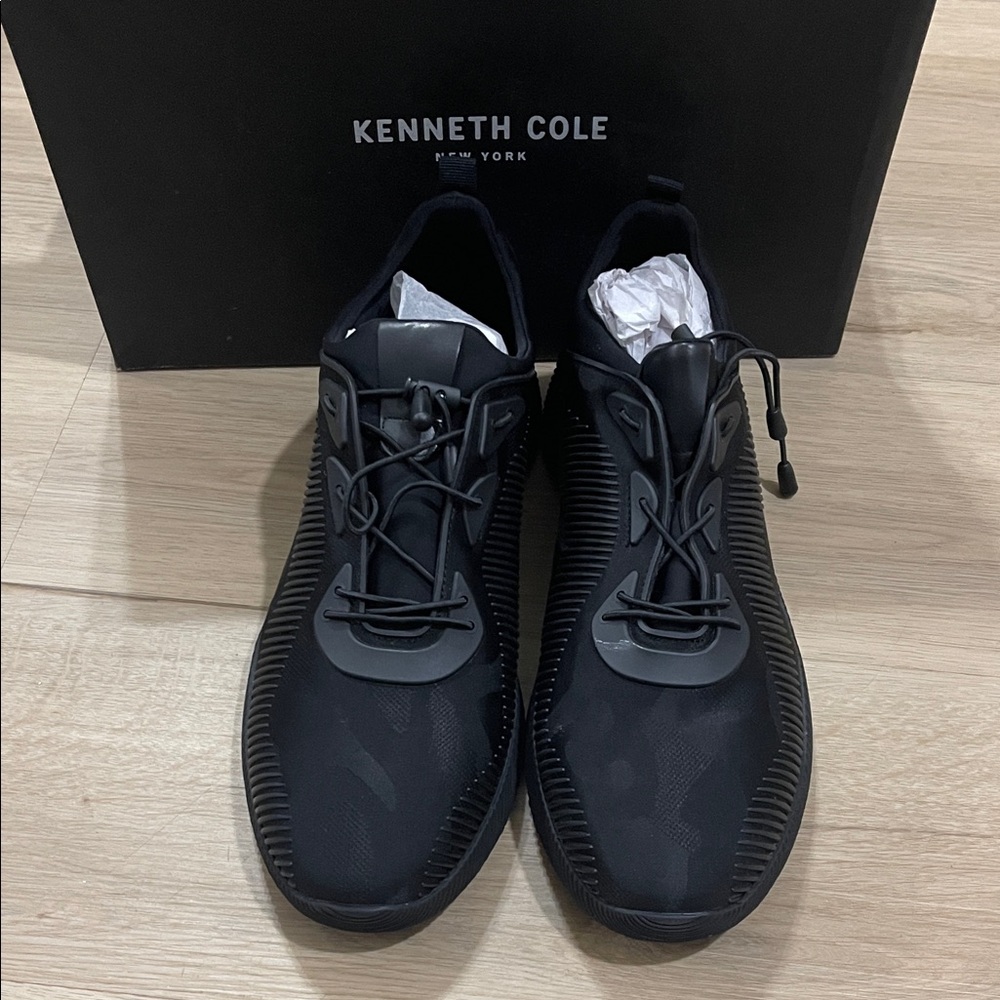 Kenneth Cole New York Men's All-Black Sneakers